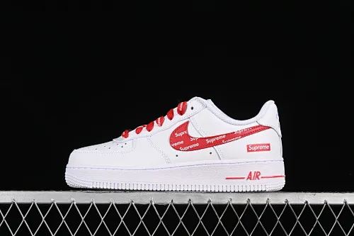All categories Nk Air Force 1 Air Force series Nk Air Force 1 Low Air Force low-top Supreme x Nk Air Force 1'07 Low Air Force 1 low-top casual sneakers CU9225-010